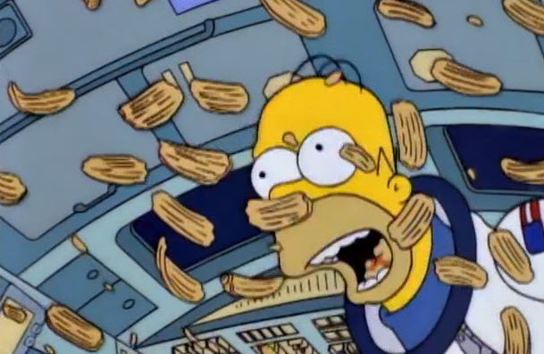 homer in space