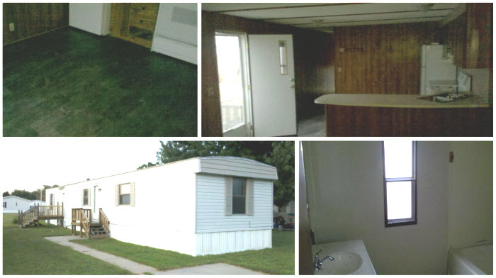 mobile home makeover after