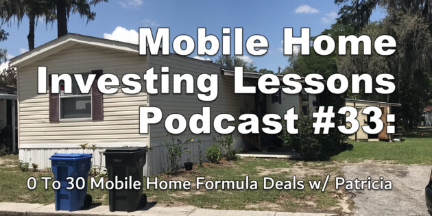 Mobile Home Formula member 30th deal
